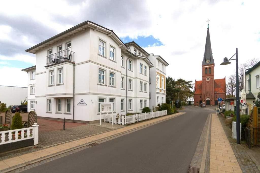 Apartamento Haus Am Kurpark, App Ahlbeck Heringsdorf  Exterior foto